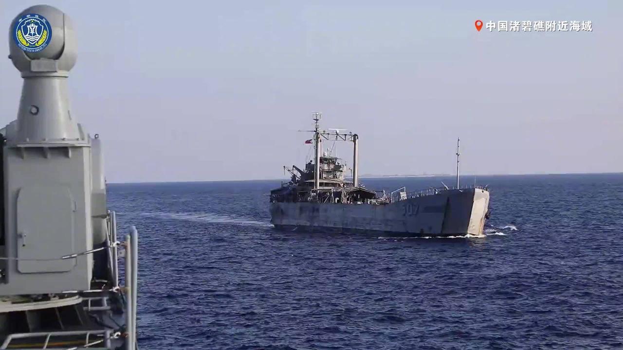 解放军南部战区深夜点名：菲507舰无视反复喊话蓄意逼近、事后倒打一耙，黄岩岛同日