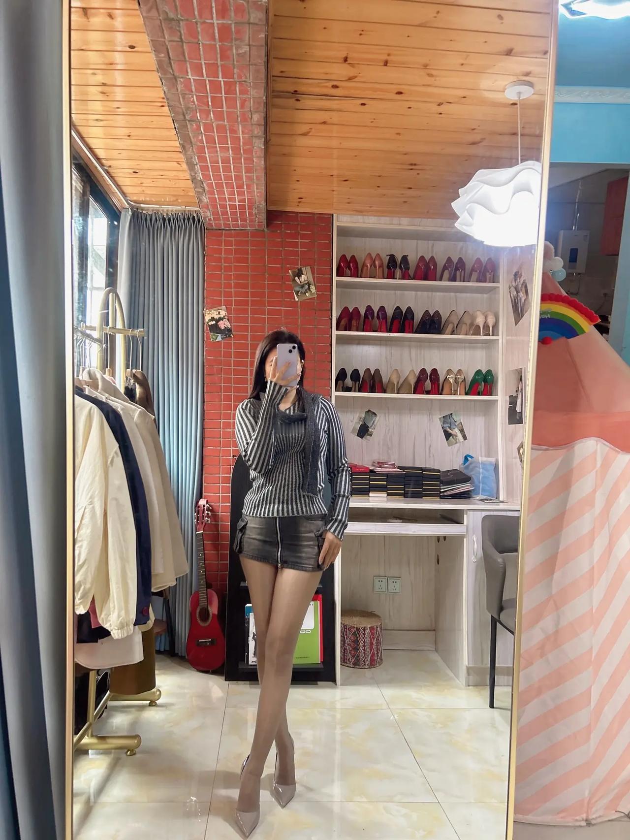 花花世界不必当真今日ootd穿搭 高跟鞋分享