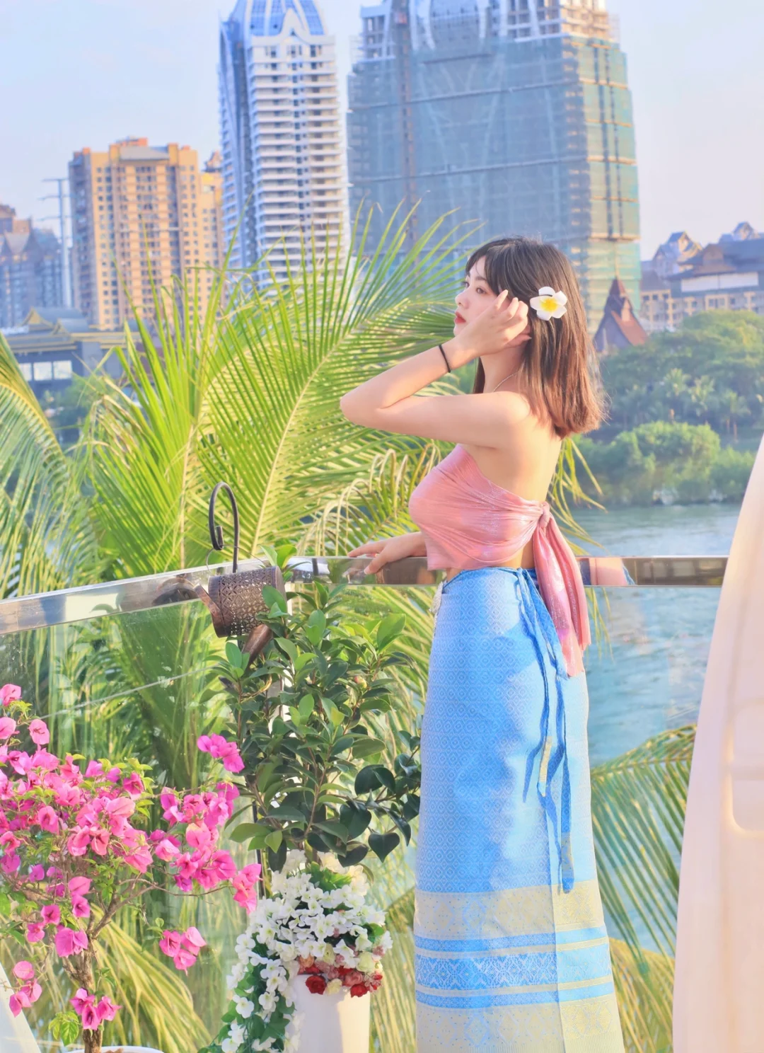 西双版纳美食|绝美的落日餐厅