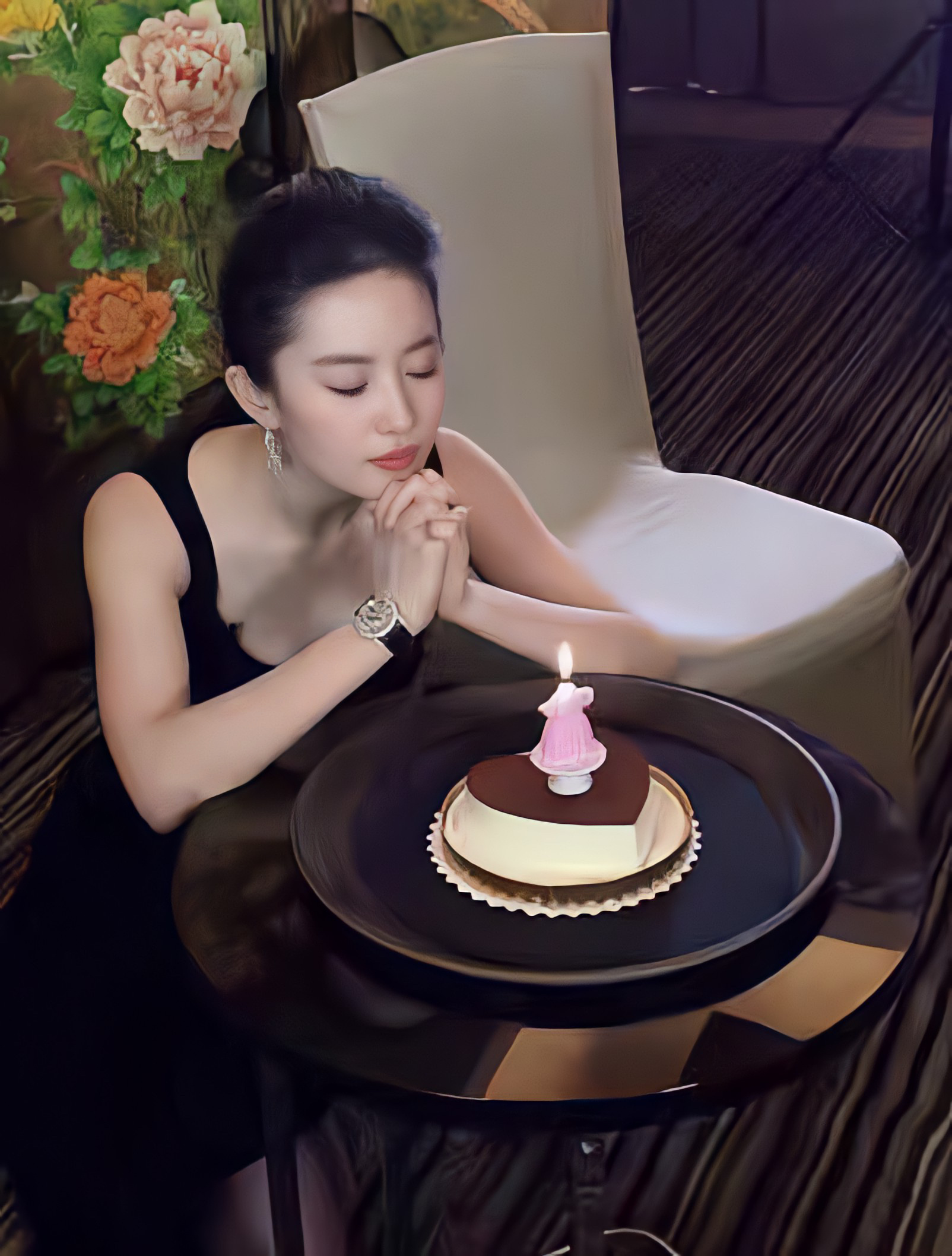 许愿！下月单独陪刘亦菲过生日 刘亦菲