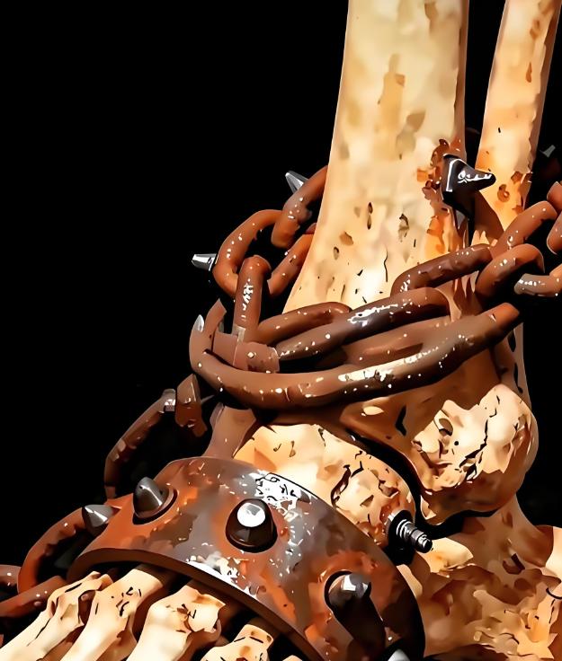 1982 年，重庆一处意外挖出一具尘封多年的尸骸，令人触目惊心的是，尸骸脚上锁着