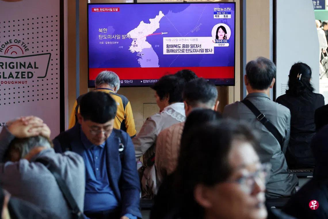 朝鲜在地缘政治，小球博弈大气球的格局中始终过于活跃。 在美国总统特朗普访问韩国前