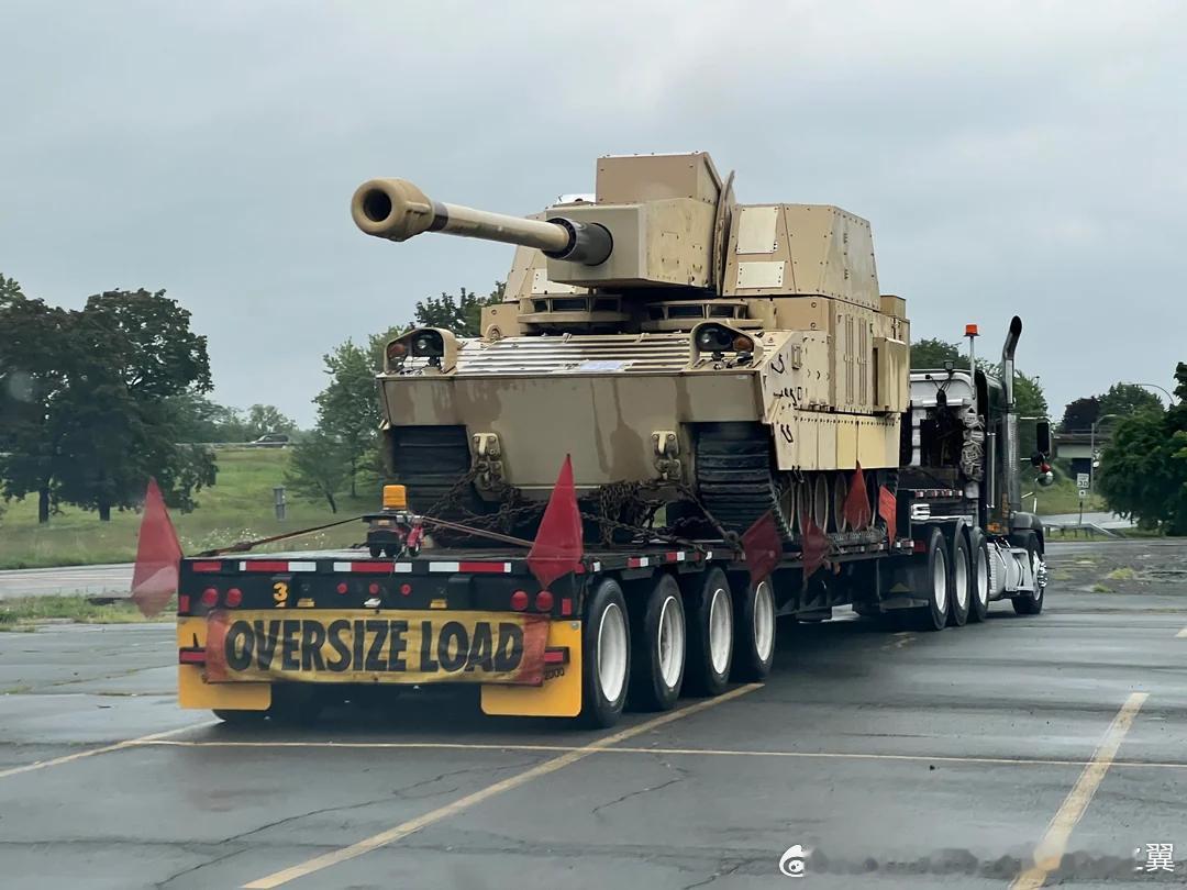 时代的眼泪，美国陆军XM1203非视距炮（NLOS-C）155毫米自行榴弹炮原型