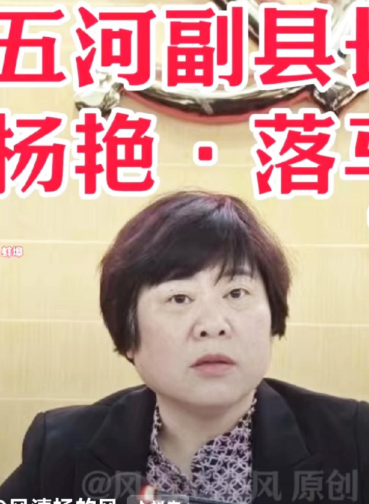 蚌埠市五河县，原副县长杨艳官宣被查

杨艳前期履历不详，长期在五河县基层工作，曾