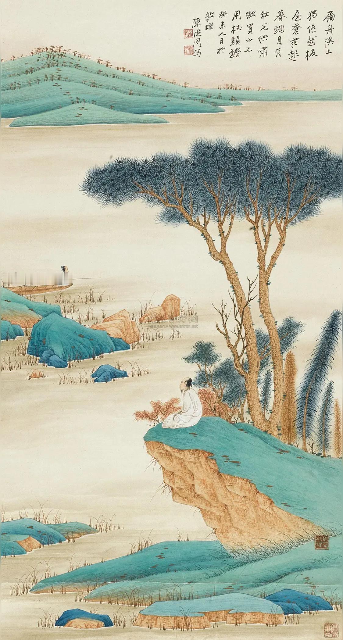 [仙吕·后庭花]夏夜渭滩观野钓
王天云（宝鸡）
黑黢黢甩开一丈竿，暗荧荧倒垂千顷