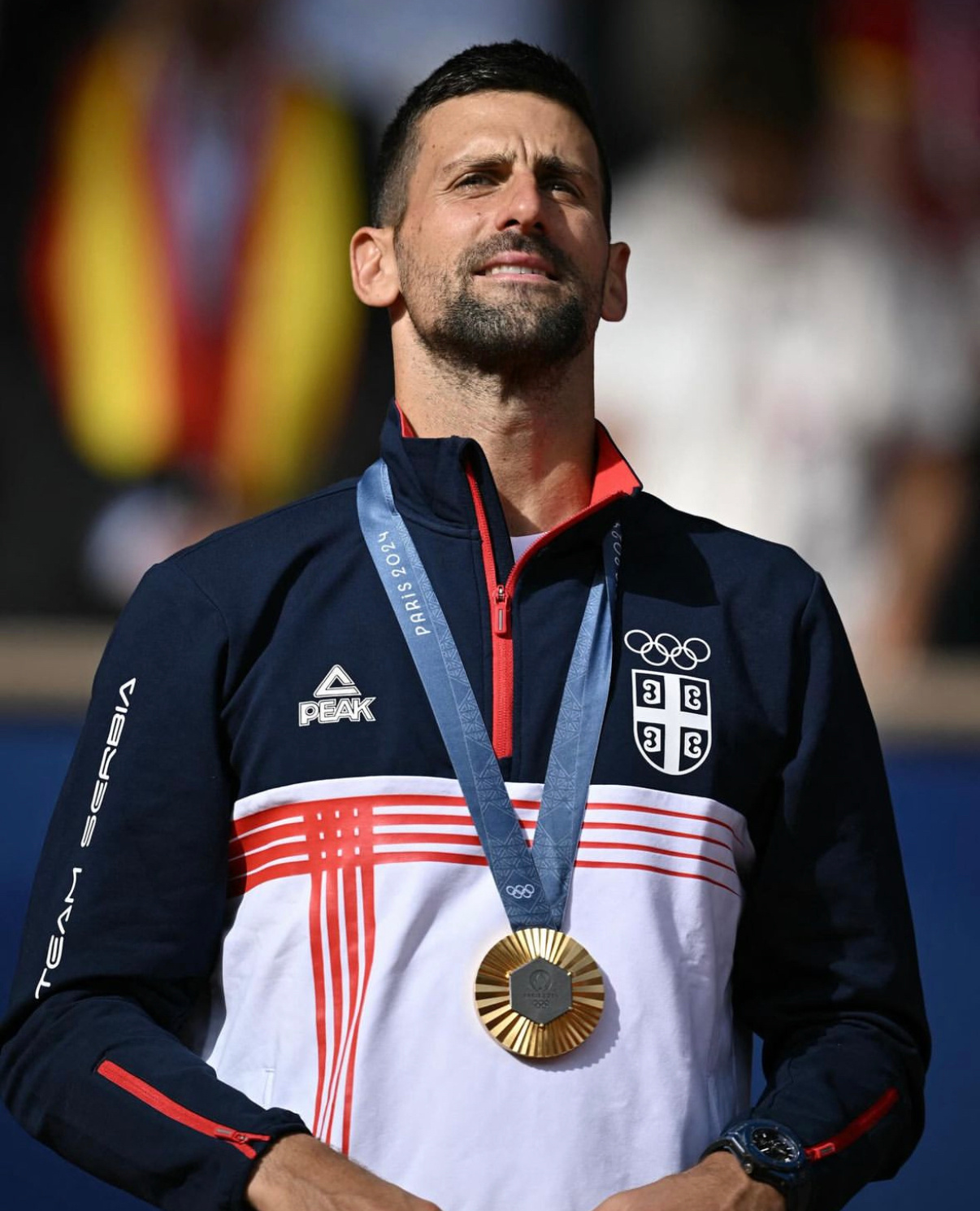 德约科维奇2024全年战绩：36胜10负🇫🇷巴黎奥运会：获得梦寐以求的男单金