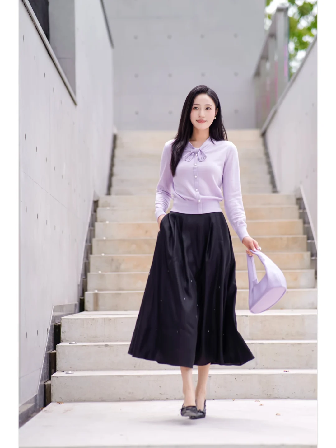 紫色果然很有女人味💜