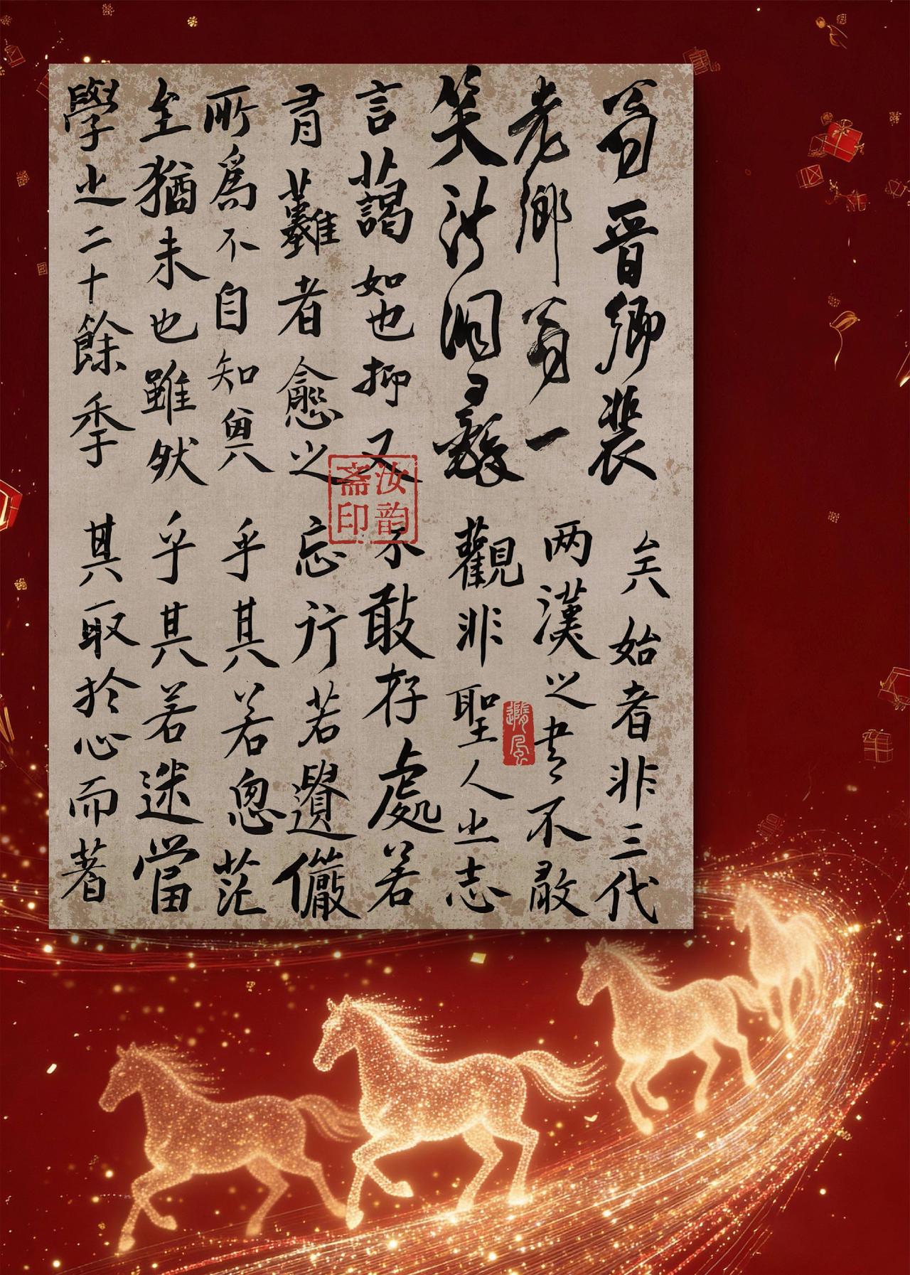 书法 习字修身