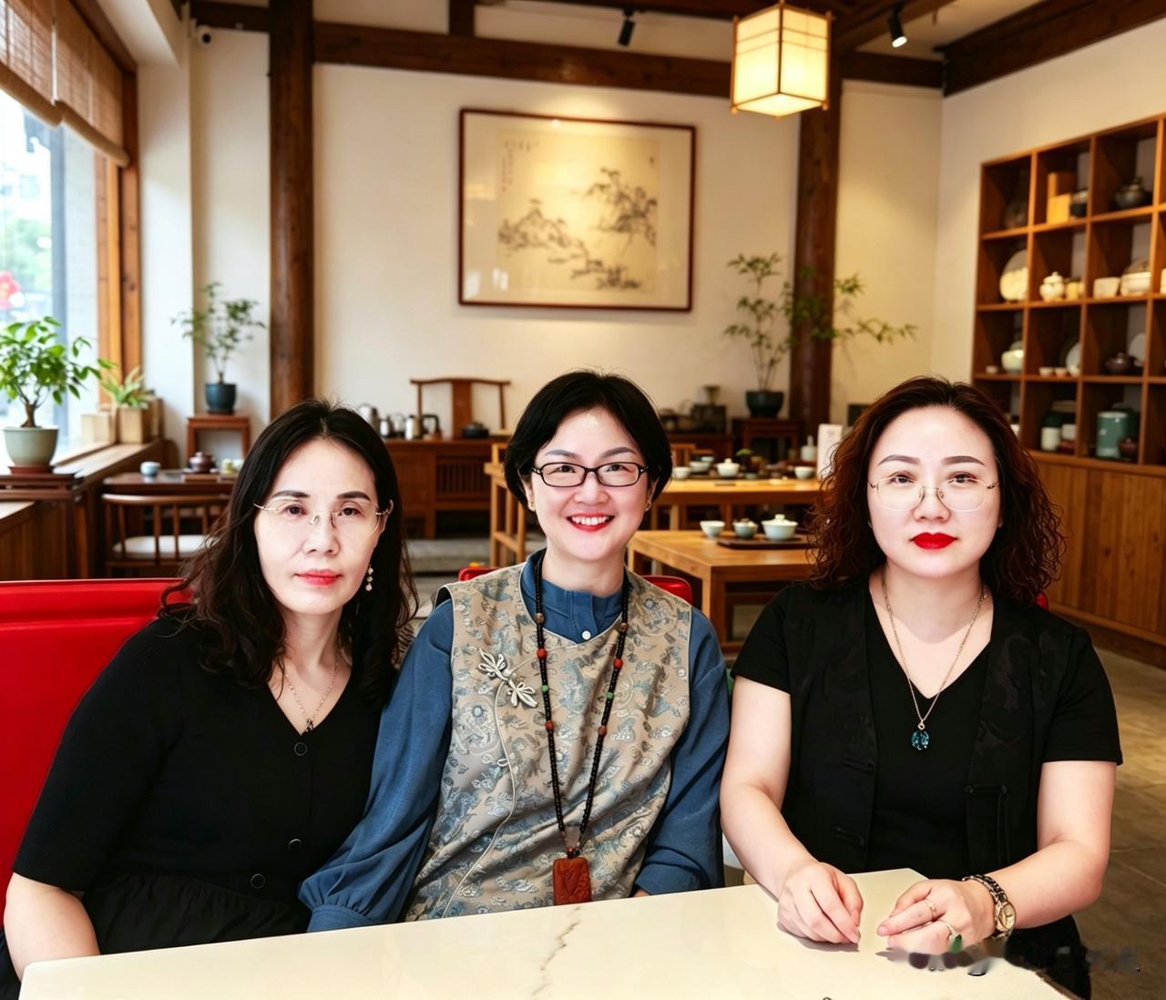 在厦门，我们这群散散聚聚二十多年的老邻居
我们仨同一栋楼且同在一层
这小区是我2
