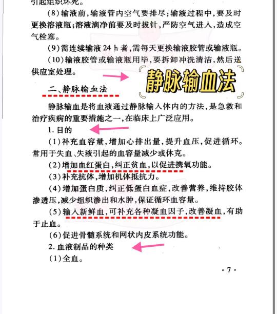 值班规培遇见静脉输血法