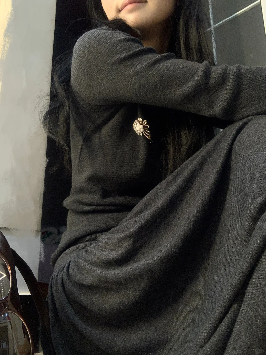 慵懒感针织套装分享～