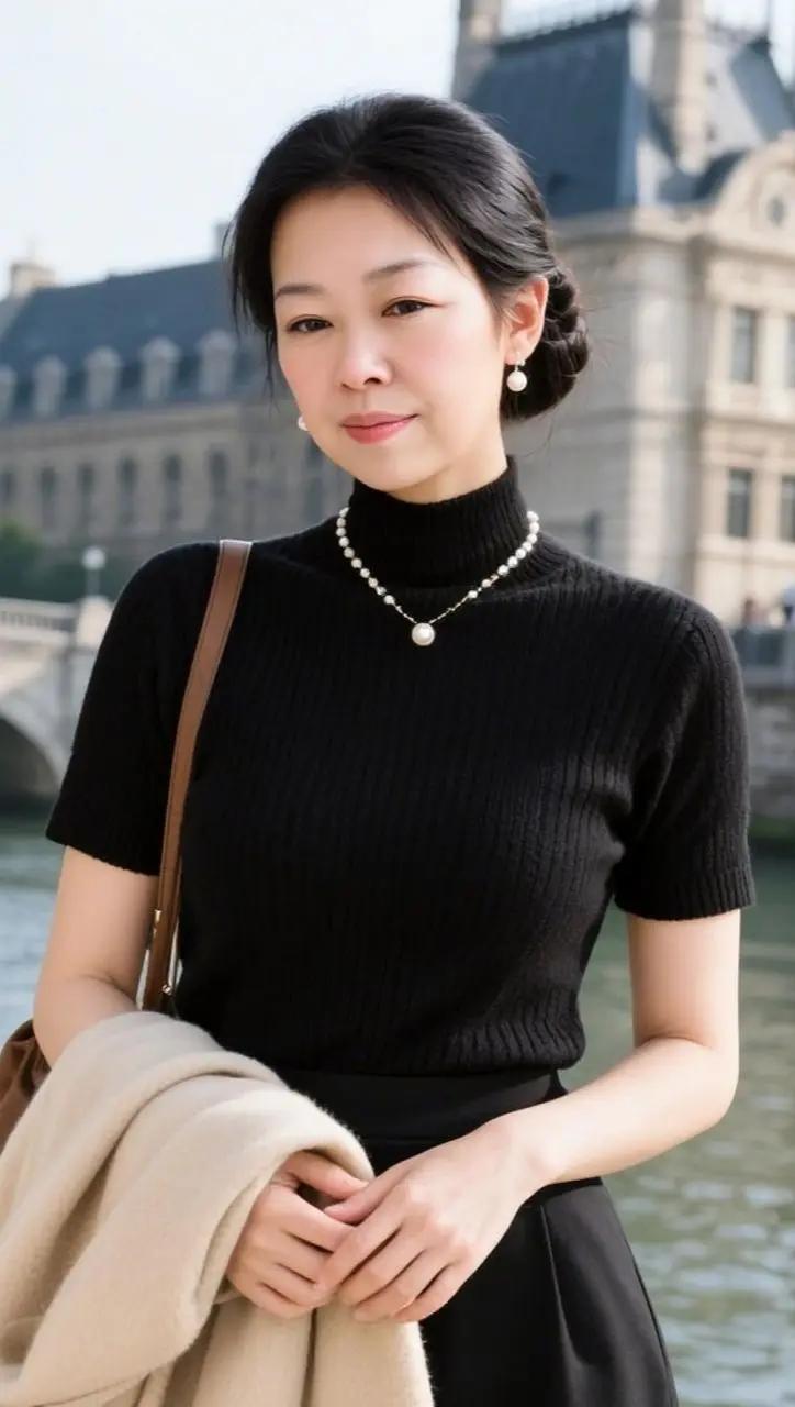 家人对话被听到你觉得儿媳做法对吗？AI河畔轻熟风 ai创作