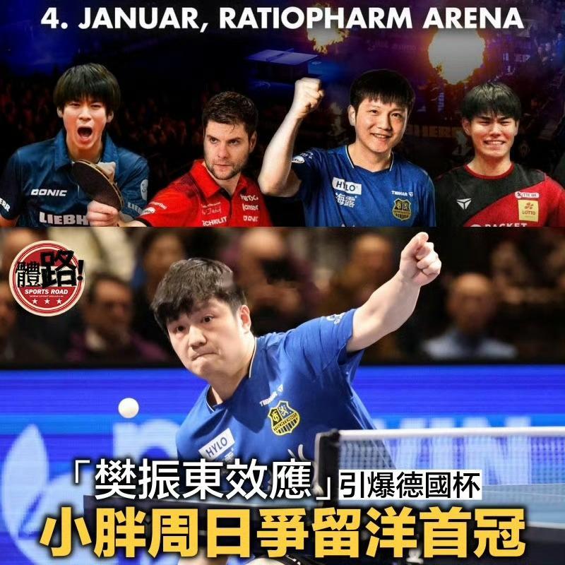 快讯：“樊振东效应”引爆德国杯 国球魅力席卷欧洲赛场核心速递2026年1月，中国