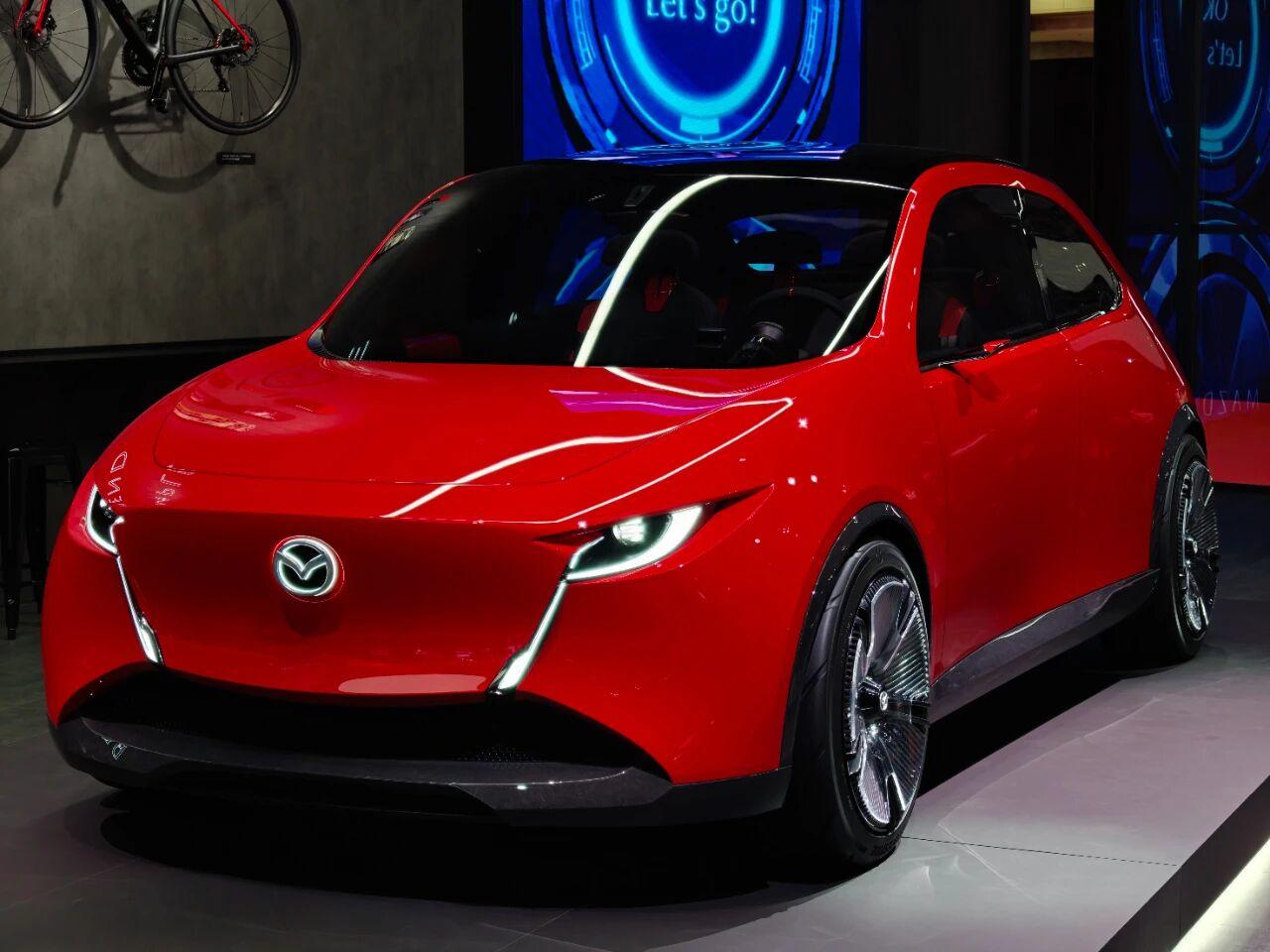 实拍马自达Vision X-Compact概念车：马自达2雏形亮相，升格竞争不再