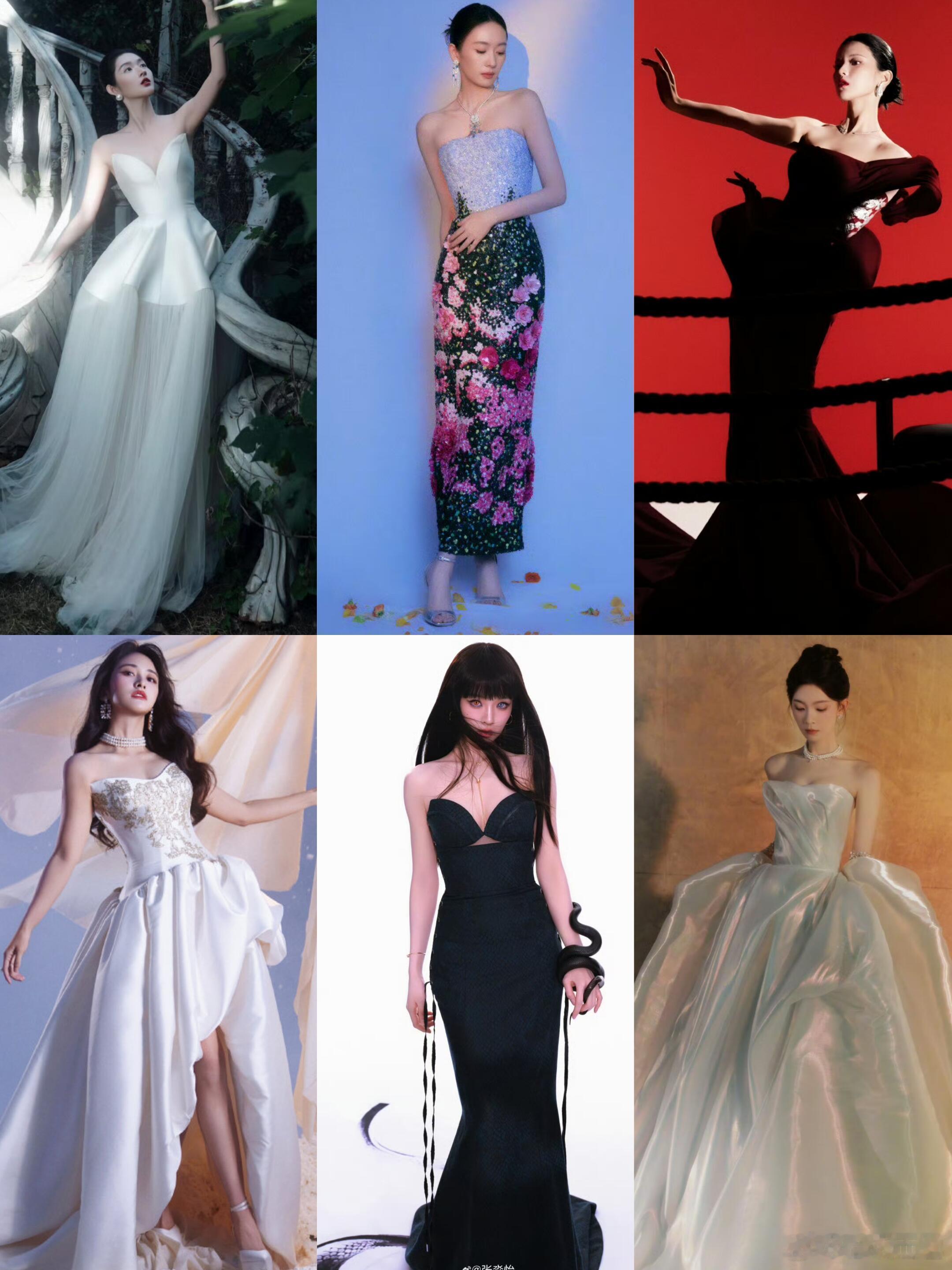 女明星微博视界大会第一批出图🈶张淼怡、王玉雯、沈月、陈瑶、杨超越、邓恩熙、童瑶