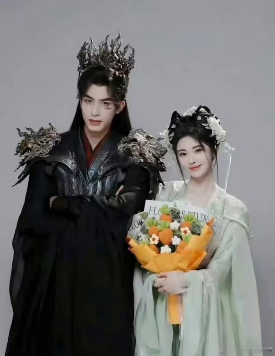 宋威龙鞠婧祎的造型是不是有点像王鹤棣和虞书欣？ ​​​