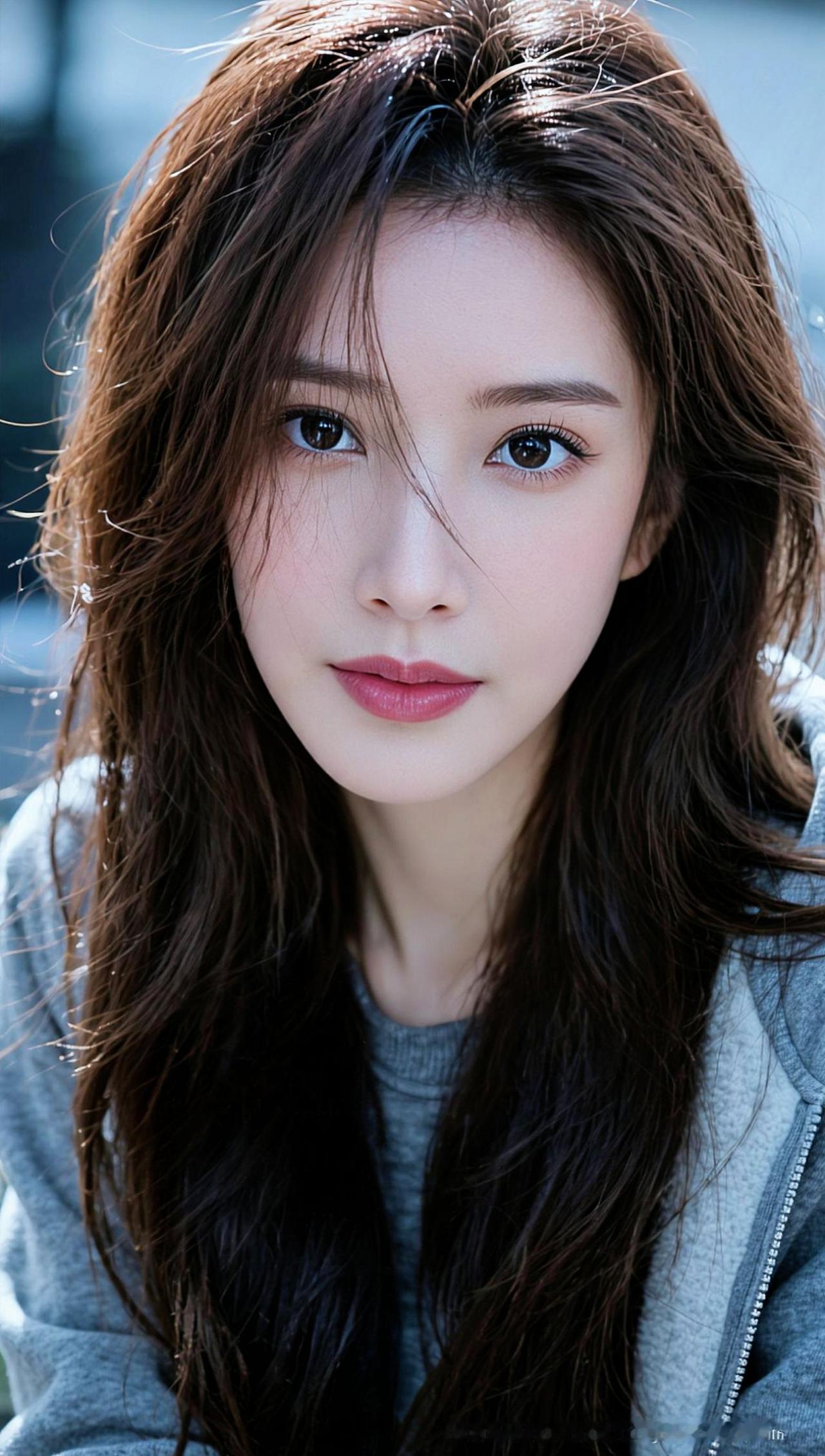 AI丝绒质感写真 随变ai随便玩 韩系卷发 初恋发 慵懒发型