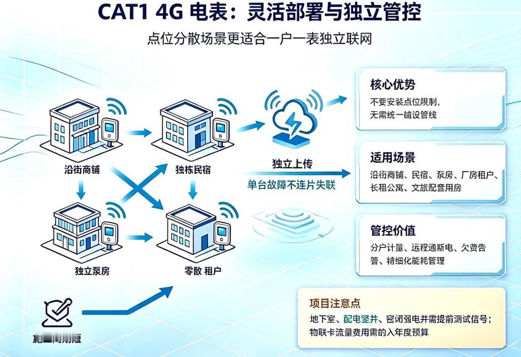 耗系统搭建必看：智能电表 CAT1 与 RS485 通信模式选型指南
在智慧水电