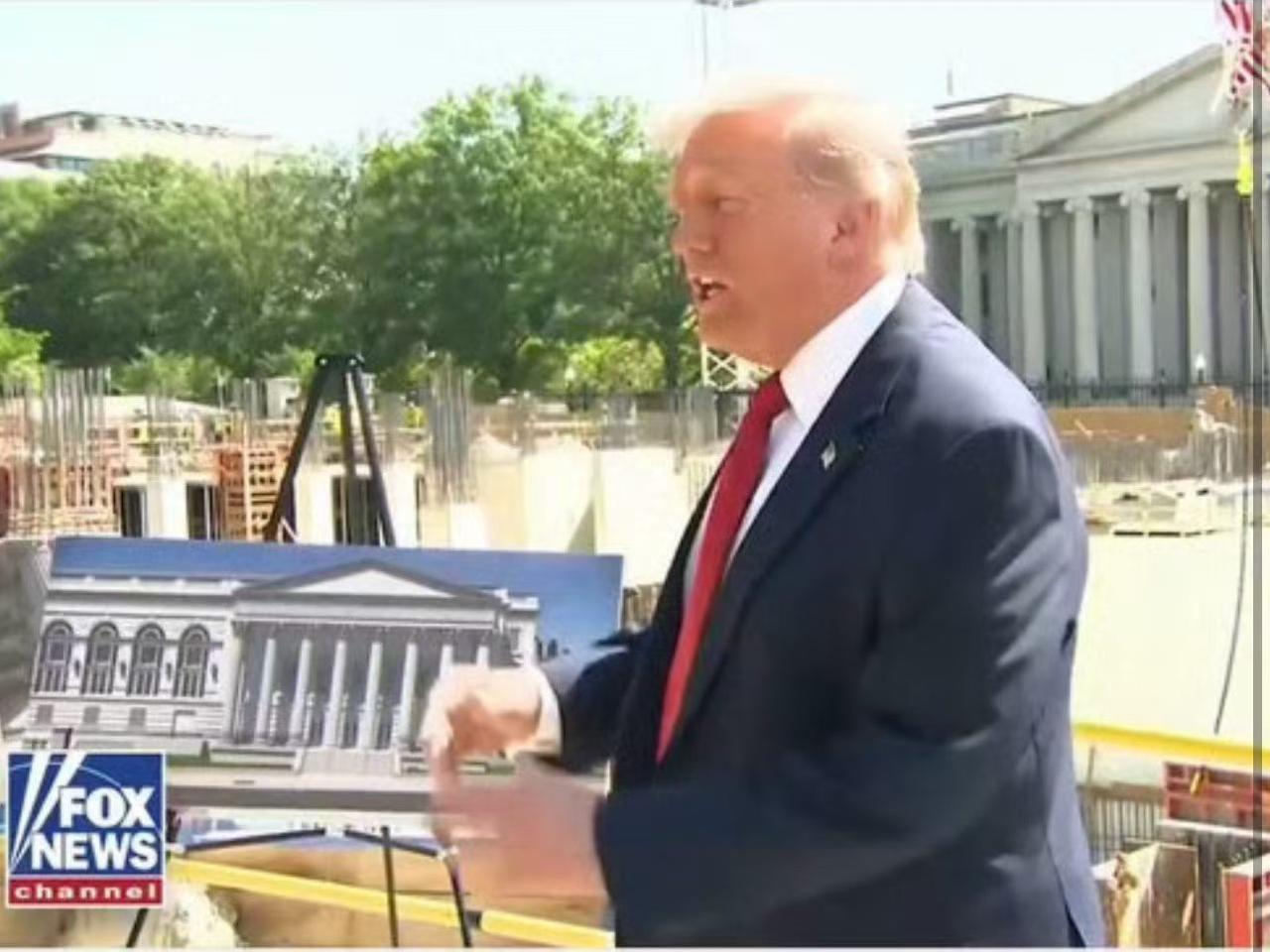 🔥🇺🇸🏘️
这些都是我自己出钱盖的”

🔥Trump向记者展示宴会厅工
