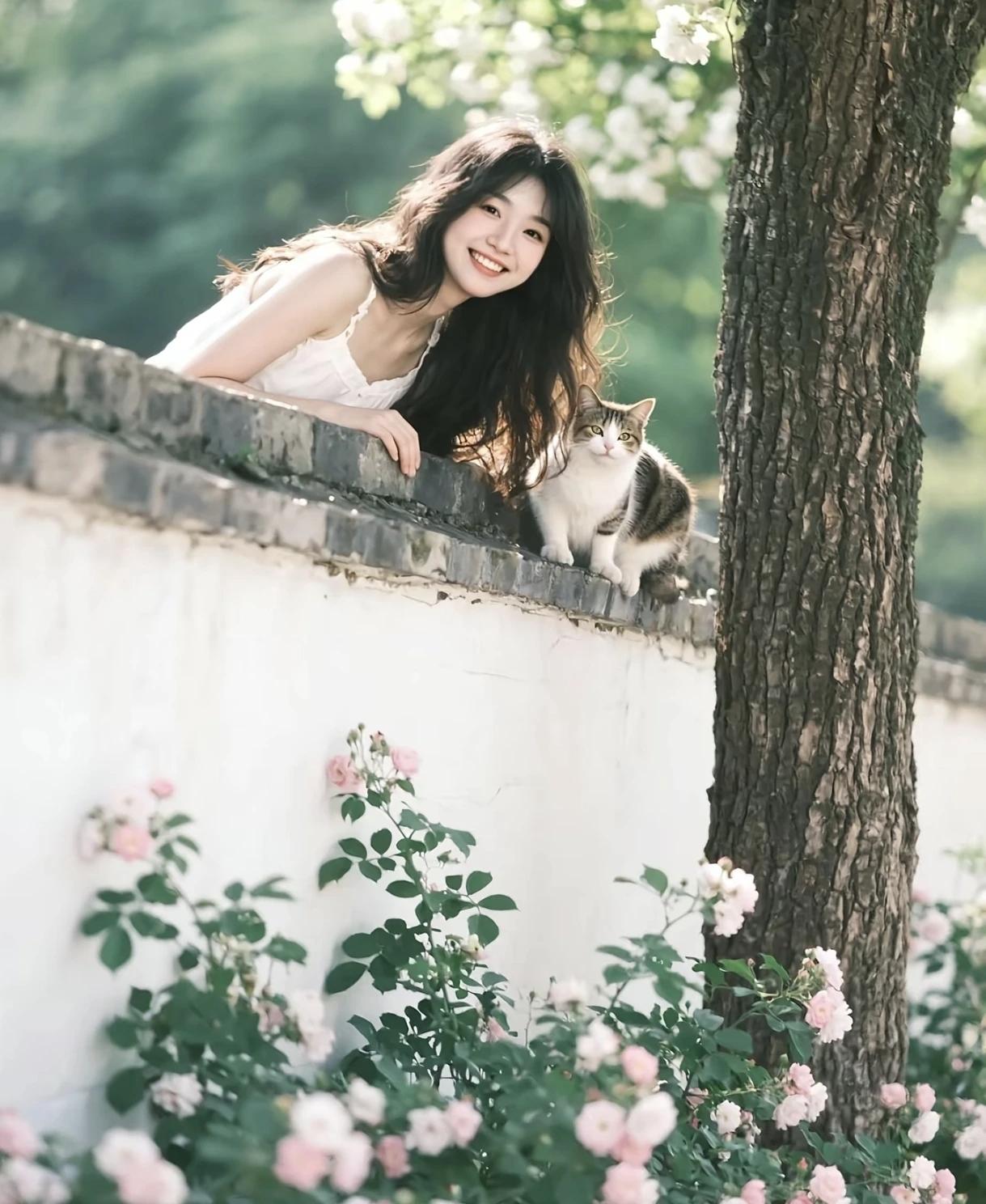 肤白貌美，心地善良，喜欢小动物