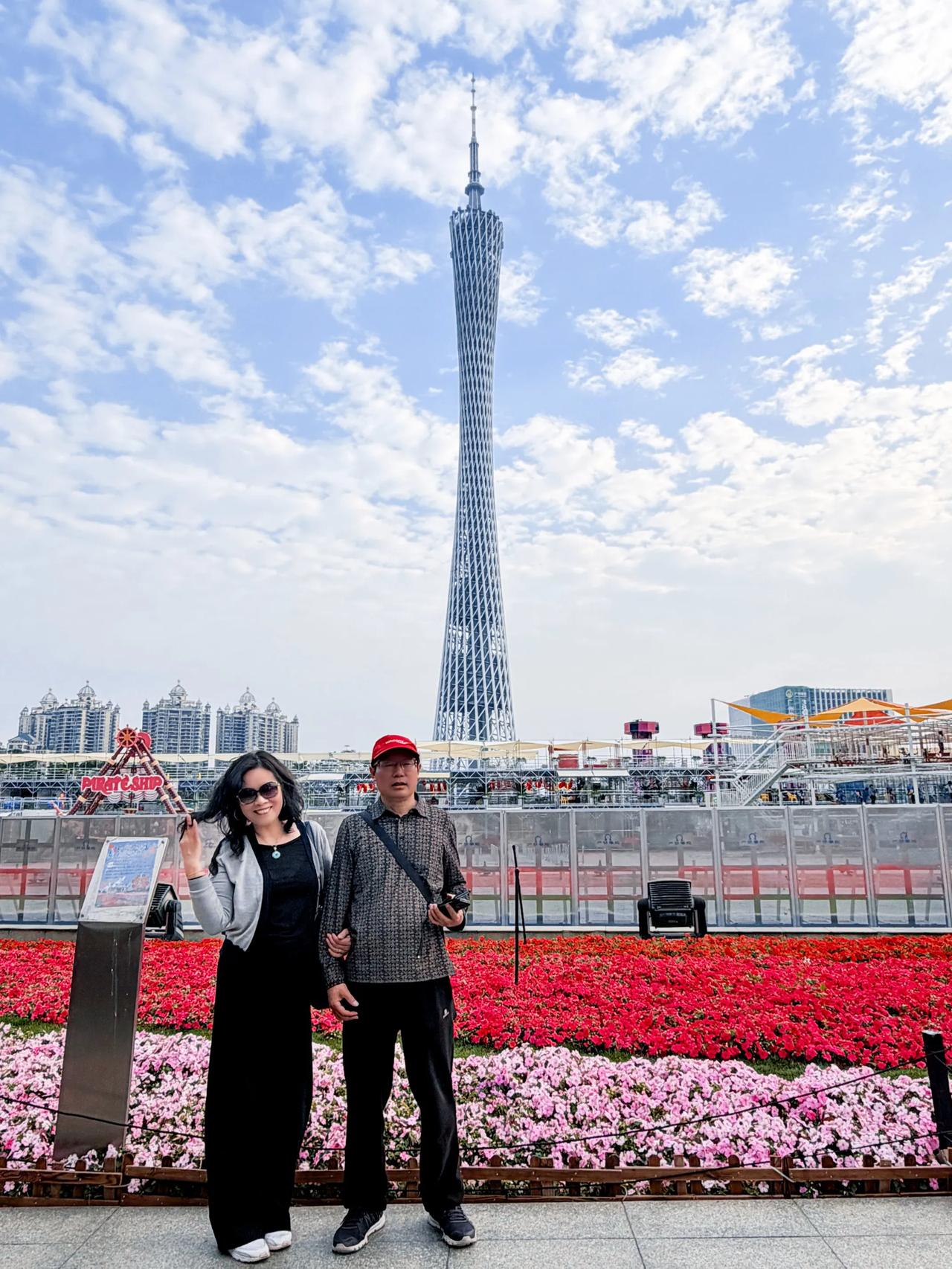 壮丽山河风光广州过年.花城赏花