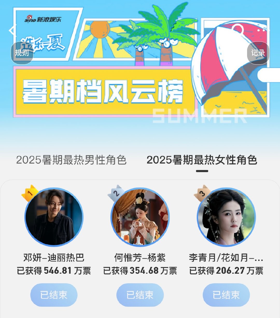 邓妍-被票选为暑期最热女性角色TOP10，你认同吗？暑期档风云榜 ​​​