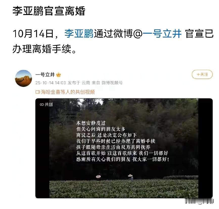 李亚鹏再次离婚，告诉我们什么道理呢？

那就是买车不要买老款的二手名牌车，年份久