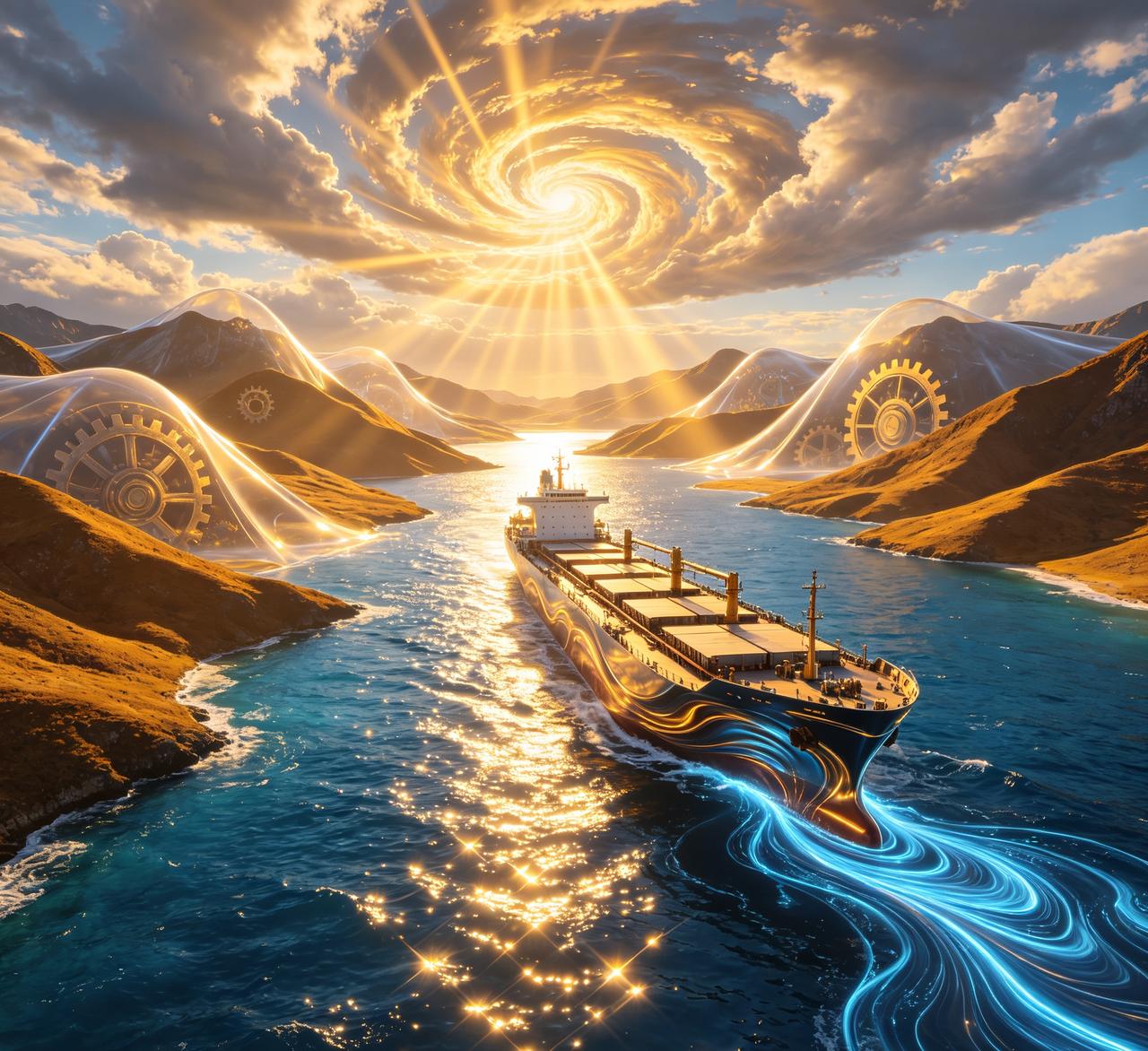 一开始我以为封锁霍尔木兹海峡，就是守住咽喉部位，有货轮来了不让通行或打你船只。