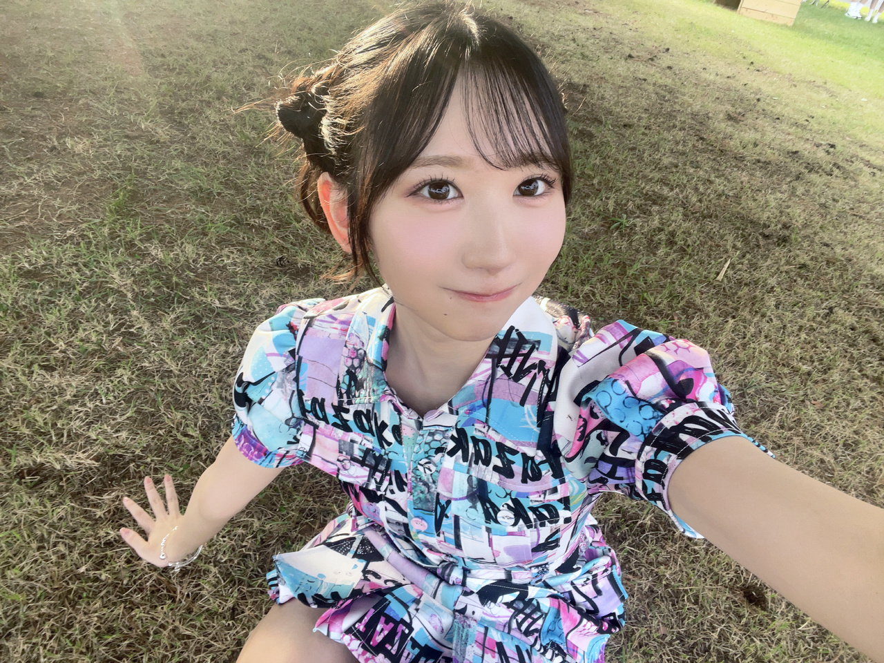 藤嶌果歩「本番終わりさきちゃんが撮ろって言ってくれたよ♡きゅるきゅるかわいい。な