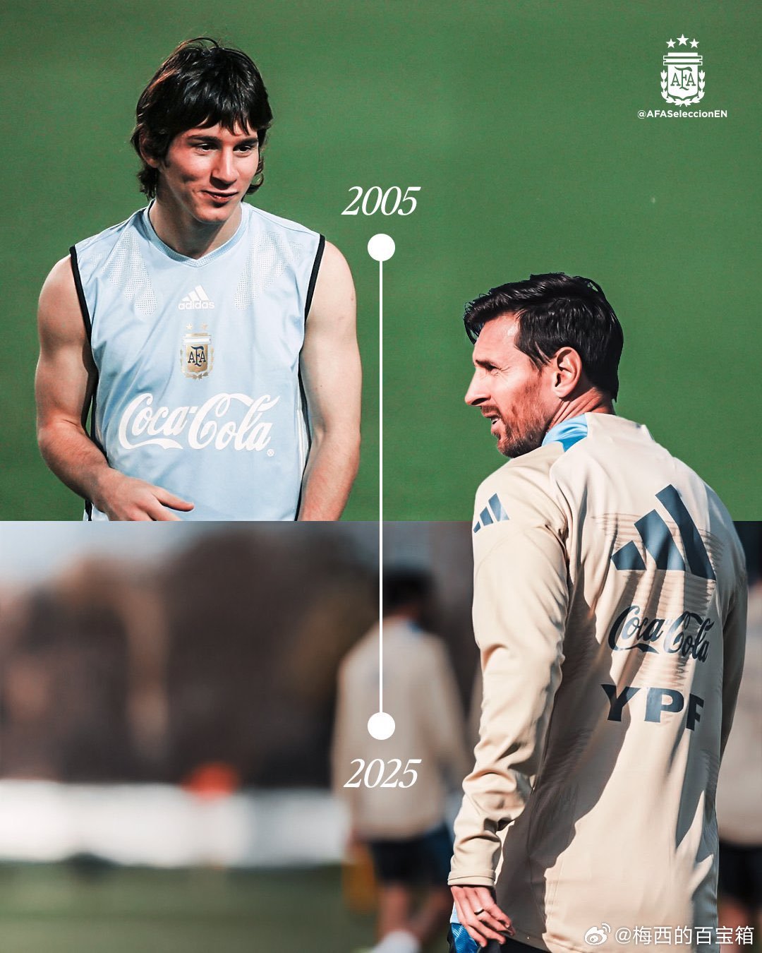 梅西 携手共进20年🇦🇷 ​​​