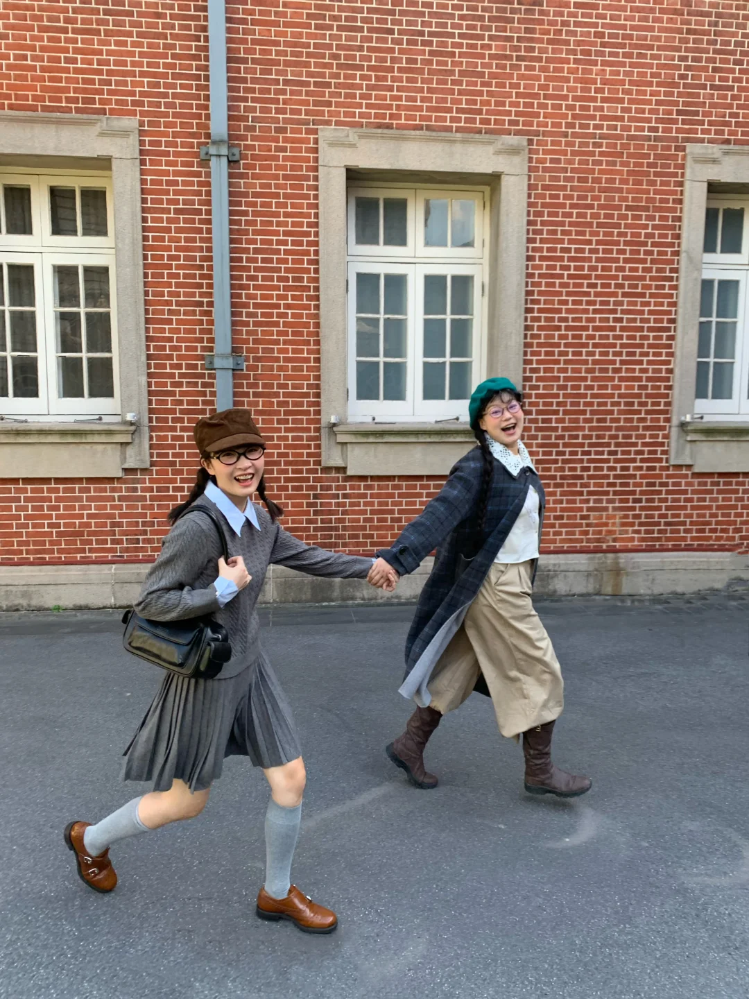 电影感的姐妹照🎬