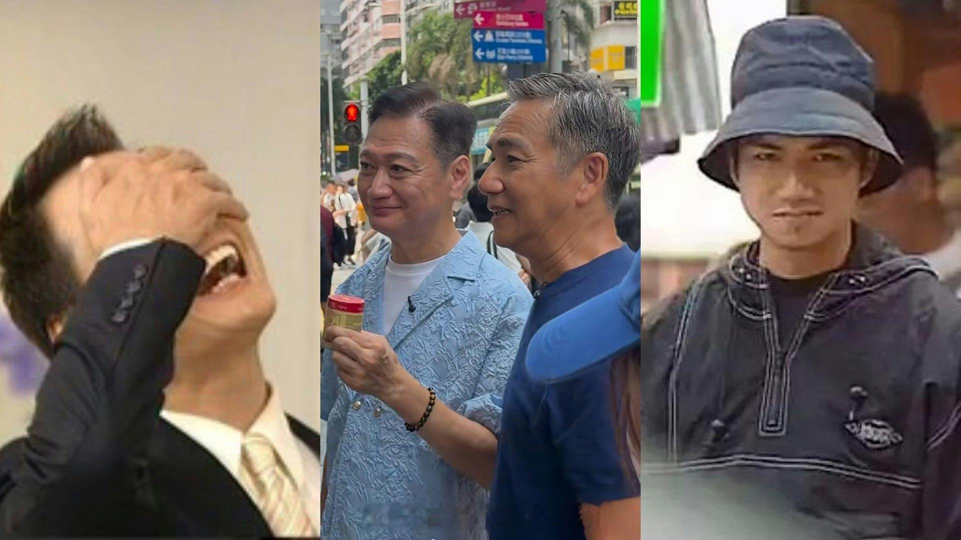 师奶杀手与鲍国平街边带货尽显老态 路人认不出误以为是网红香港观众对陶大宇和骆达华