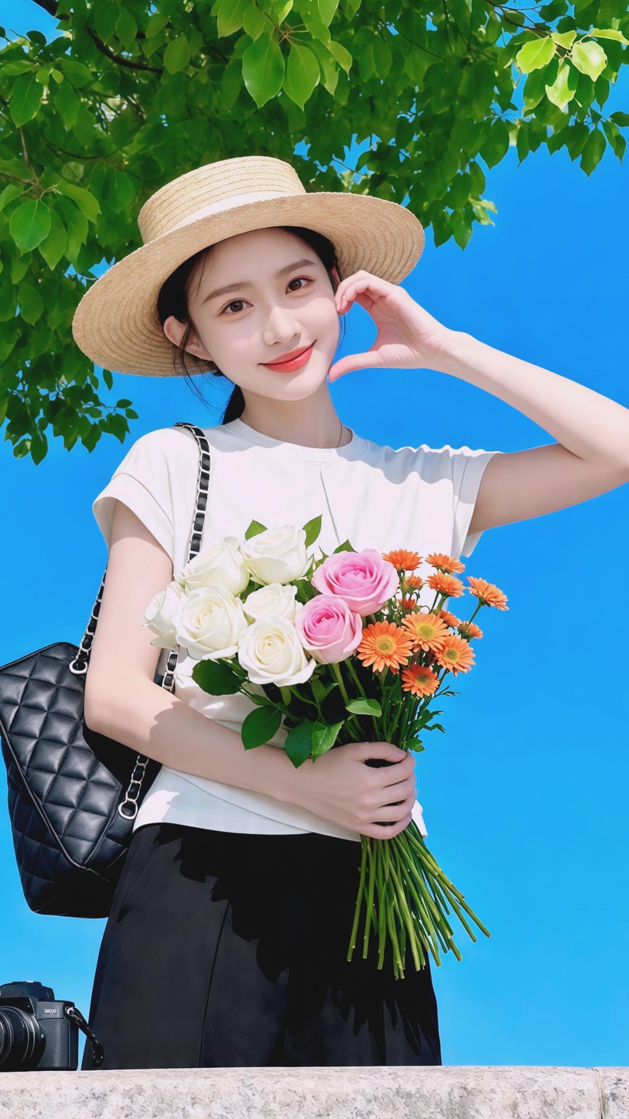 休闲 白色控 时尚 穿搭 短袖t恤