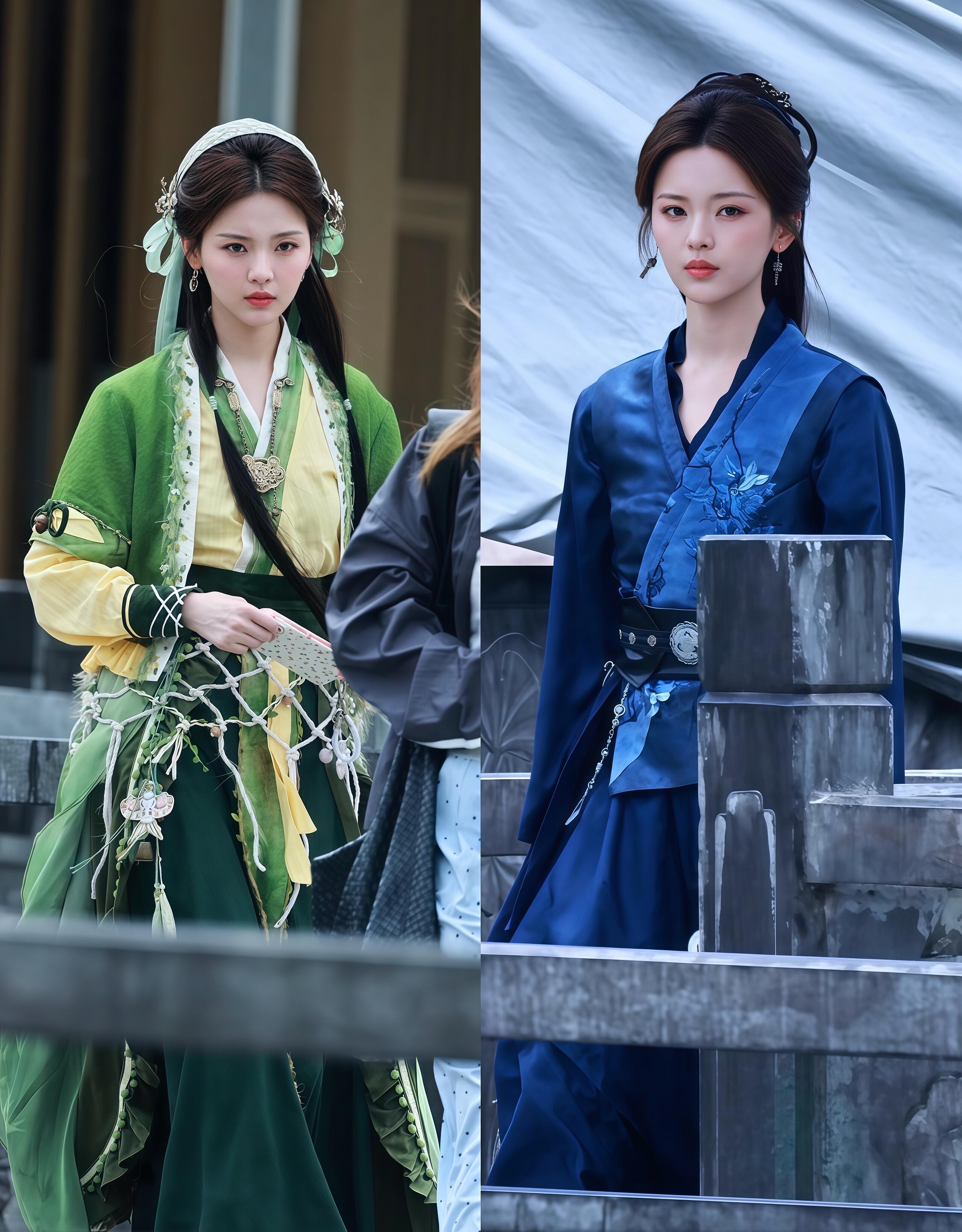 杨超越开推4古装仙侠感杨超越开推4有古早仙侠那味儿了超越两套古装路透直接戳我心巴