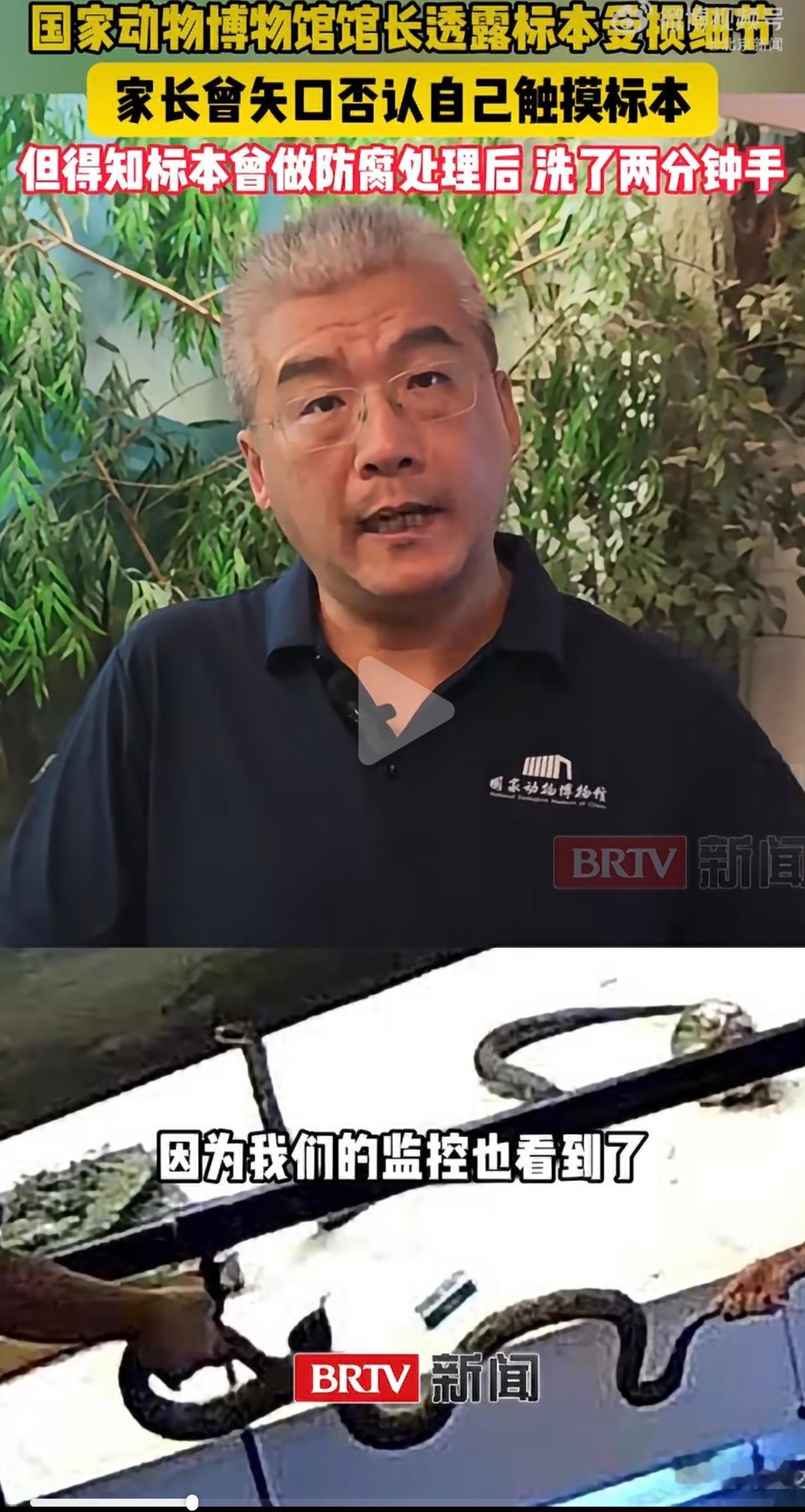 家长得知标本曾做防腐后洗了两分钟手人无语的时候真的会笑…… ​​​