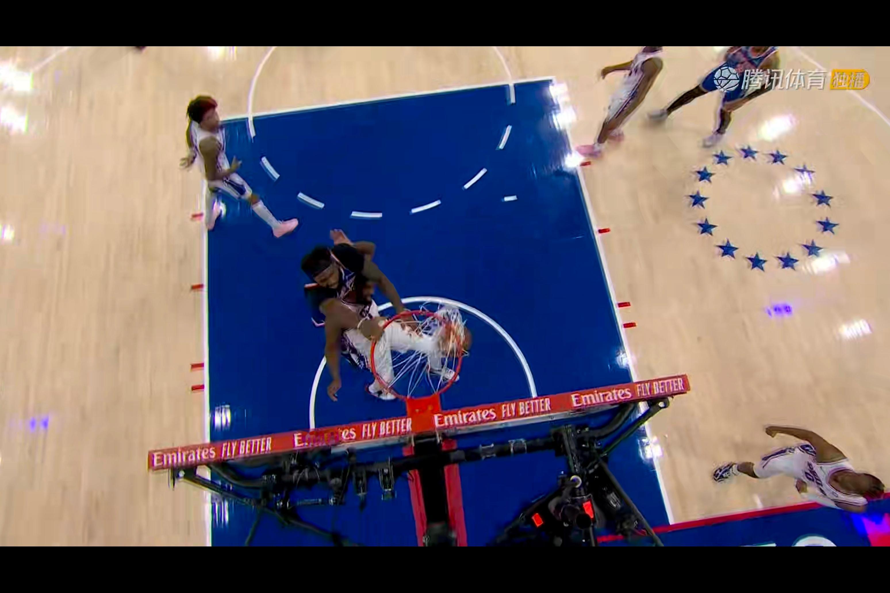 米罗！复仇之扣！nba