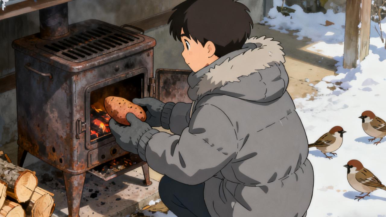 冬日生活打卡季冬天到了，到了烤火的时节