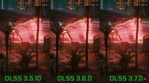 《赛博朋克2077》体验DLSS 3.7.0：细节更好、稳定性提升