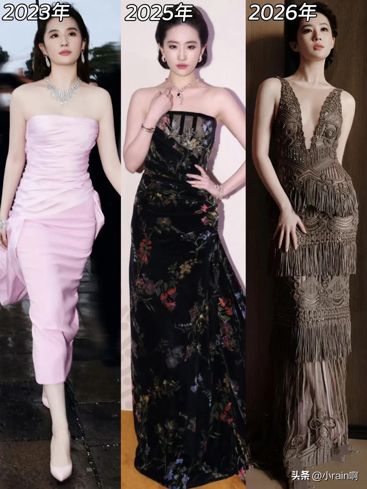 天哪！不愧是宝格丽女王，刘亦菲美成啥样了！不愧是从小美到大的。
刘亦菲真的从15