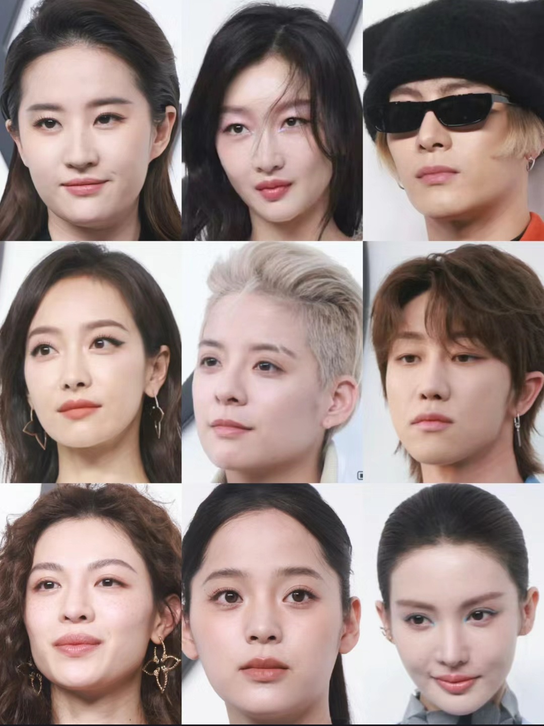 LV大秀明星怼脸生图刘亦菲，周冬雨，王嘉尔，金晨，宋茜，徐明浩，刘逸云，欧阳娜娜