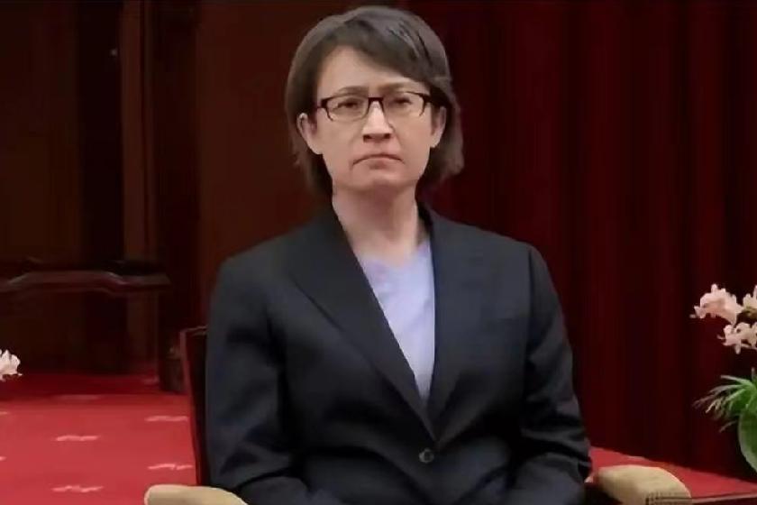 昨天，箫美琴对媒体说:“面对中国大陆的威胁，国民党不审总预算、不审国防预算特别条