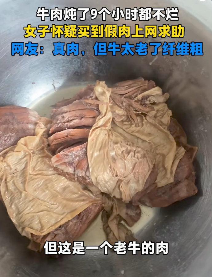 牛腩9小时炖不烂，可能是淘汰奶牛肉