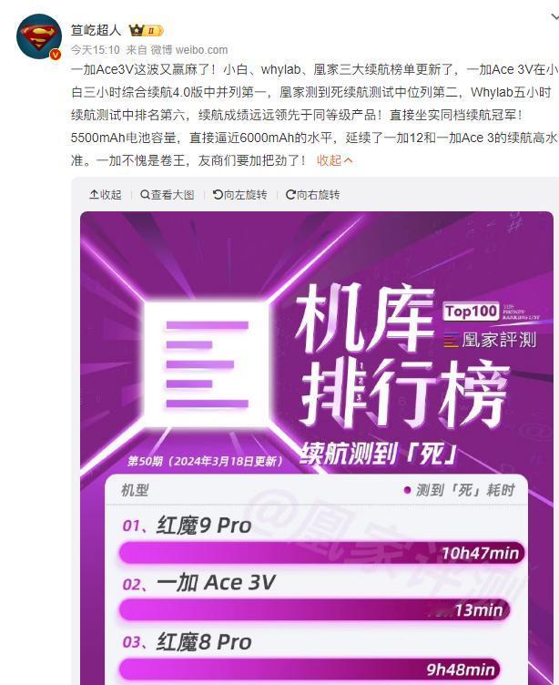 真不敢相信，骁龙8Gen3这么快不行了。

就在刚刚，一加Ace3V官宣将于3月