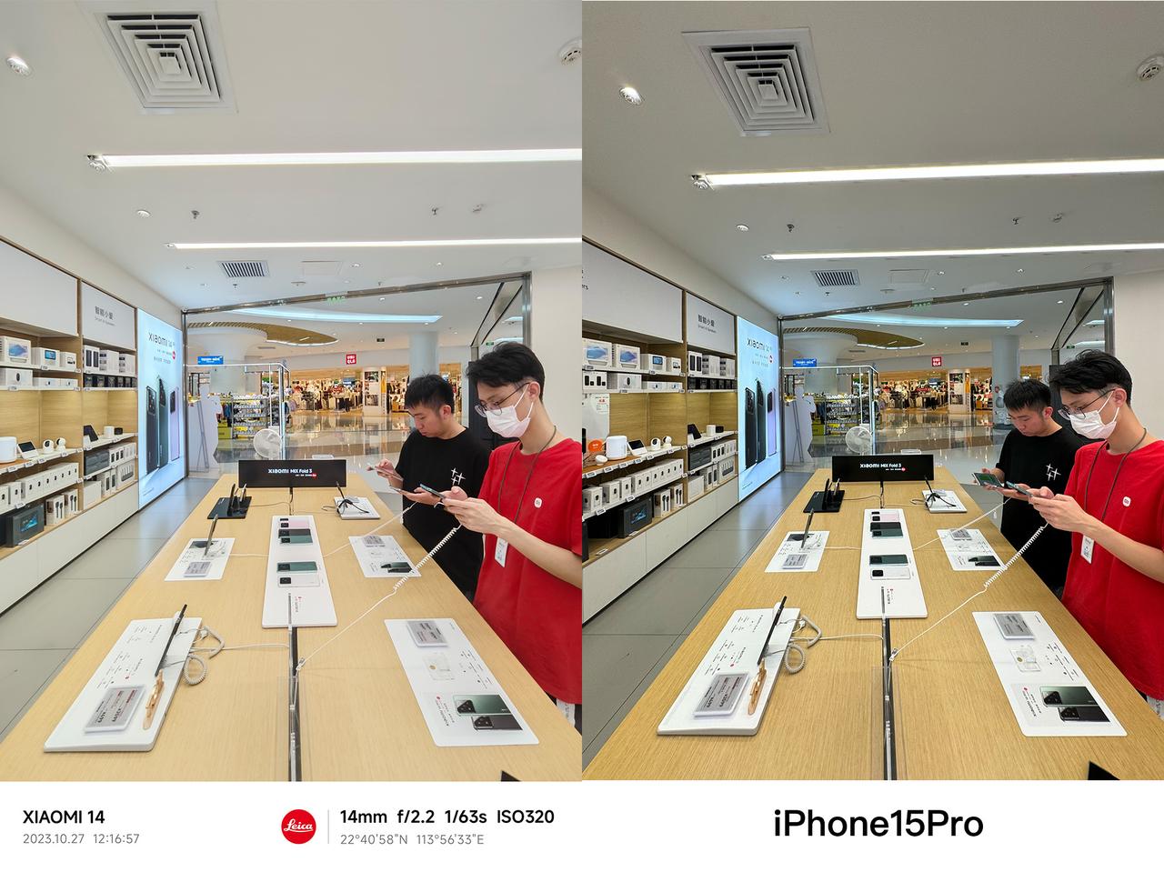 小米14 vs iPhone15Pro[狗头]
小米14和iPhone全焦段的成