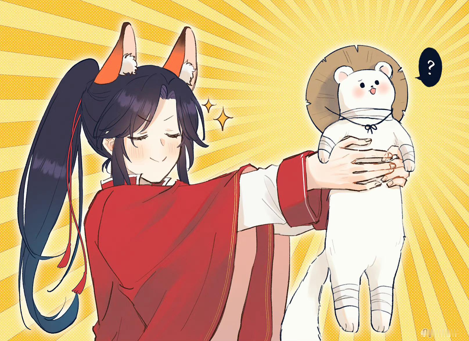 好好好，知道你家哥哥可爱啦[哇][哇][哇]#天官赐福##二次元新鲜事# ​​​