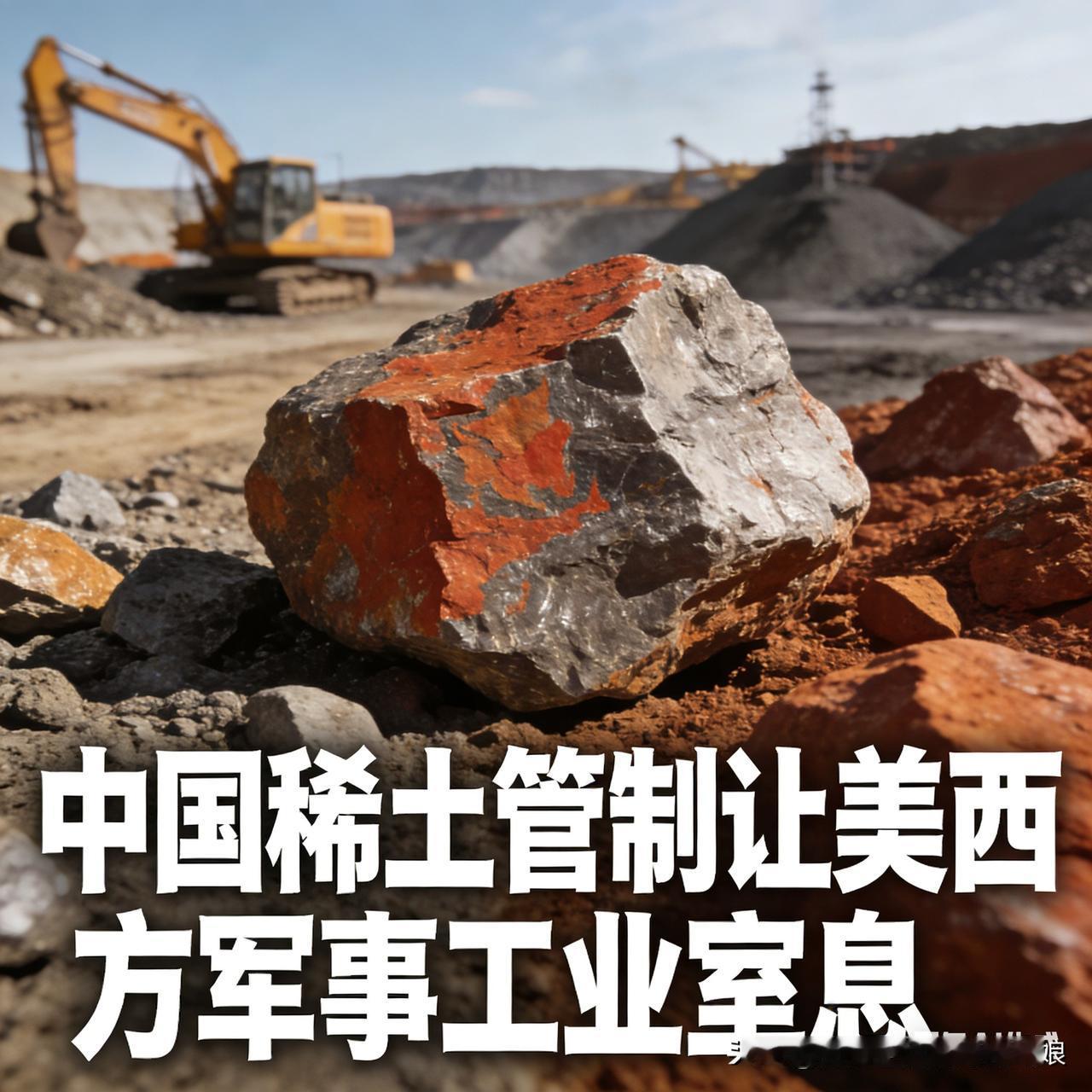 中国稀土一管制，美西方军工直接“卡脖子”！
 
别觉得稀土是不起眼的小材料，它可