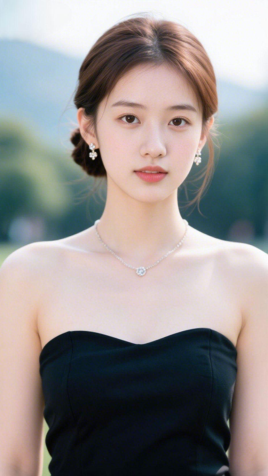 晴郊清景
 
远岫含烟入望悠，晴光澹荡豁吟眸。
平芜叠翠凝清露，密树浮苍映浅流。