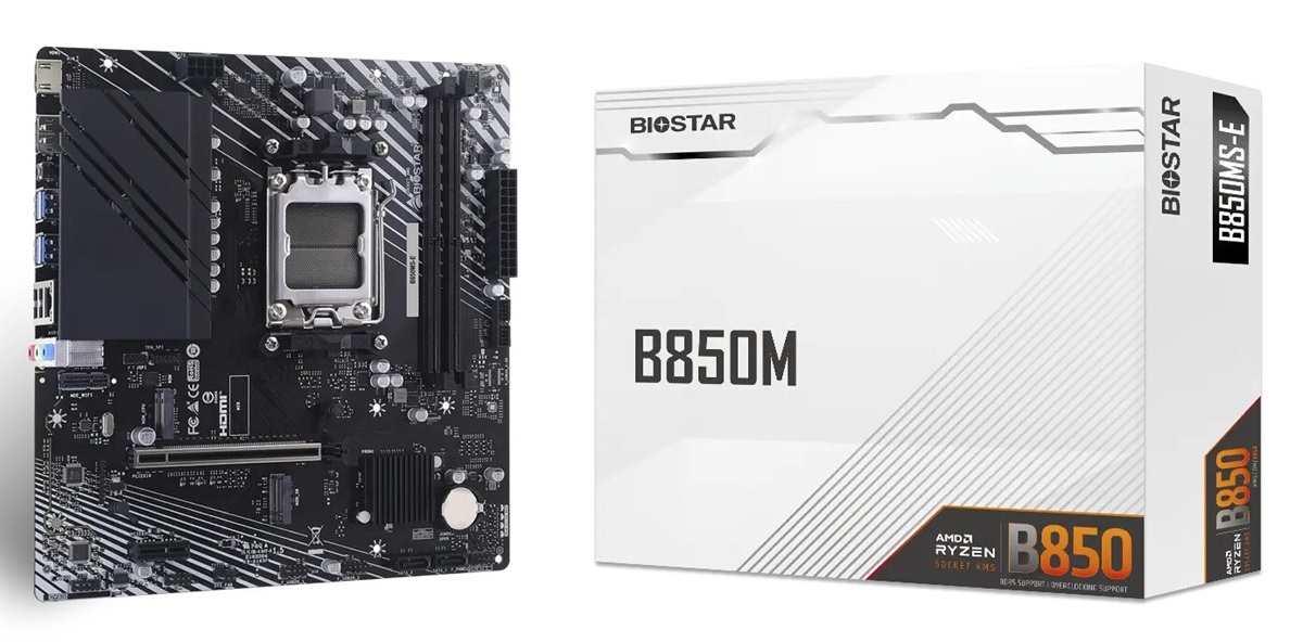 映泰发布B850MS-E主板带PCIe 5.0 PCIe/M.2插槽映泰（BIO
