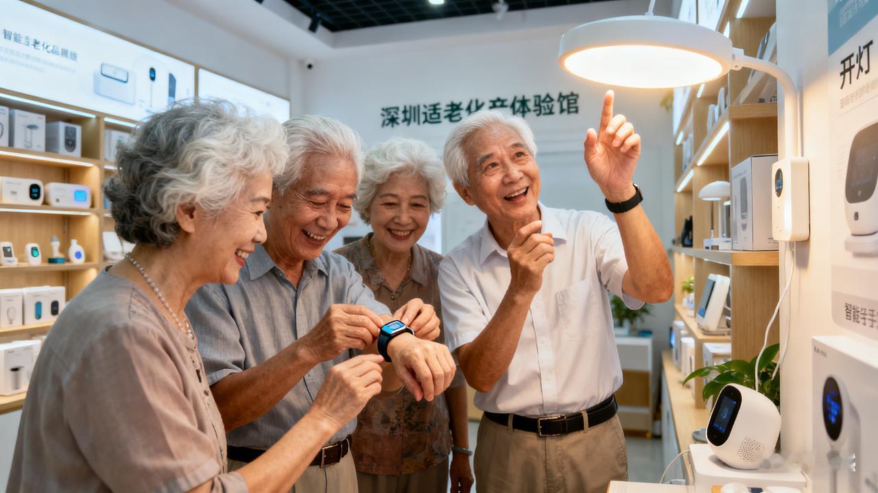 老人用上智能设备啦！新规让适合老年人的产品卖爆，一千块就能买一套
 
最近国家出