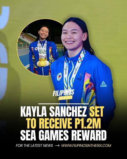 加拿大转籍菲律宾女选手Kayla Sanchez在前不久东南亚运动会收获3金5银